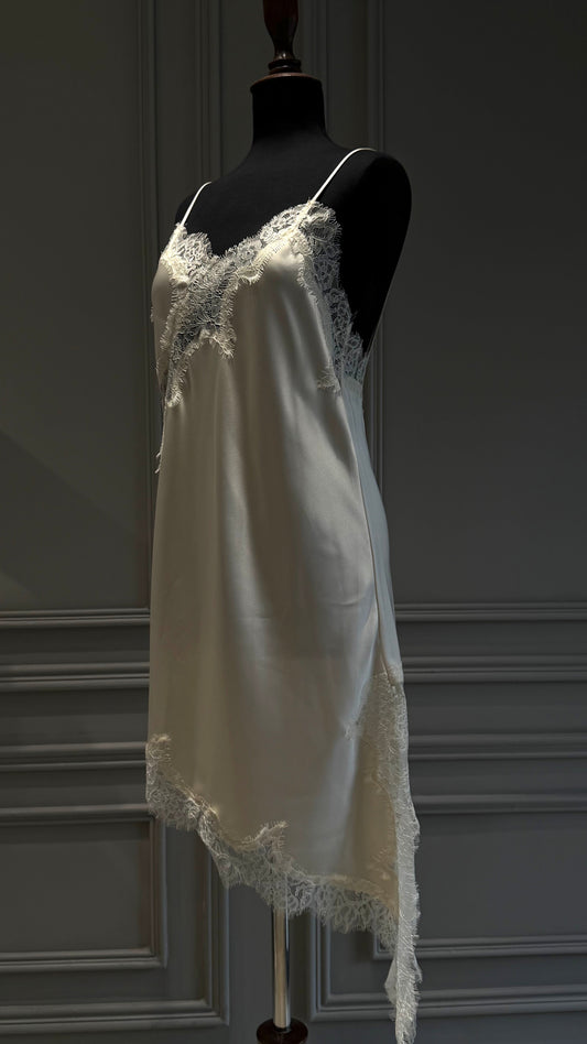 Ivory Whisper Slip - Luaycouture