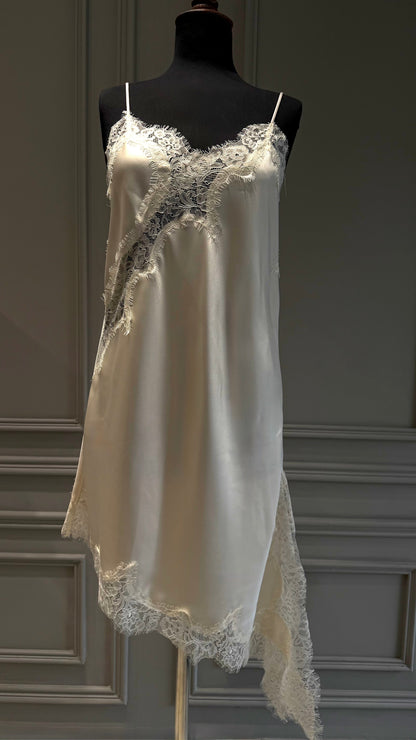 Ivory Whisper Slip - Luaycouture