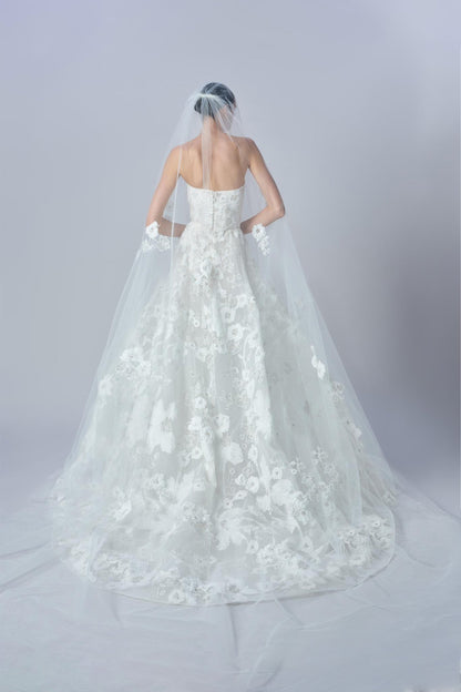 Celeste Fleur Bridal Gown - Luaycouture