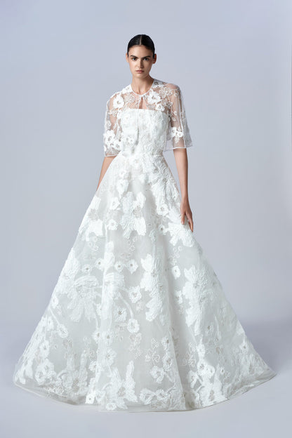 Celeste Fleur Bridal Gown - Luaycouture